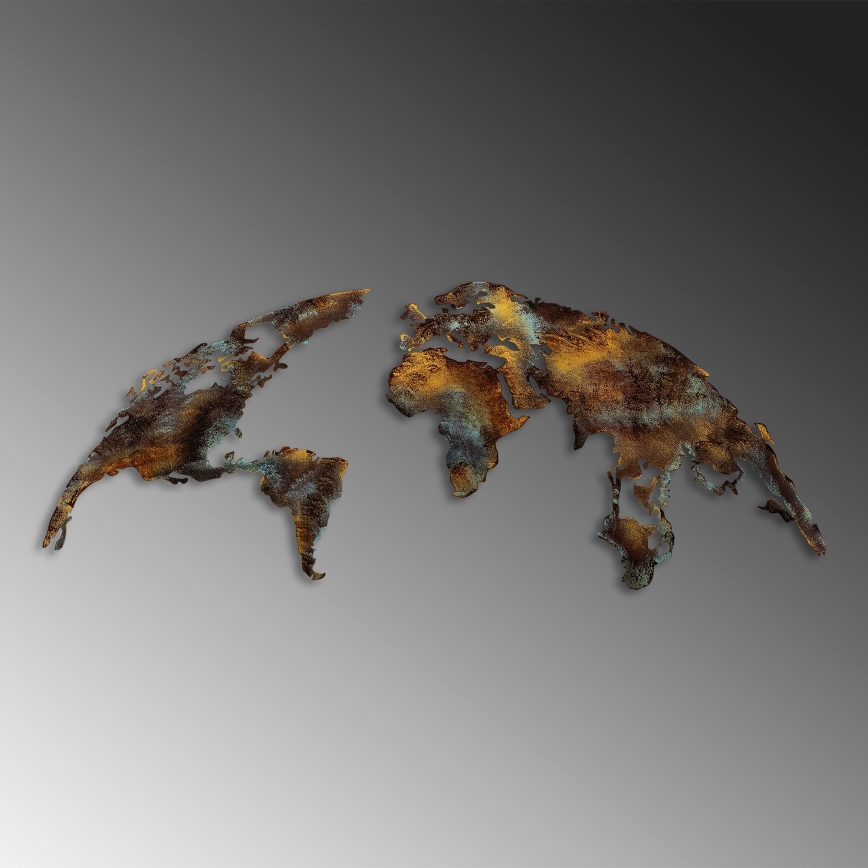 Seinakaunistus 2 tk 150x59 cm planeet metall