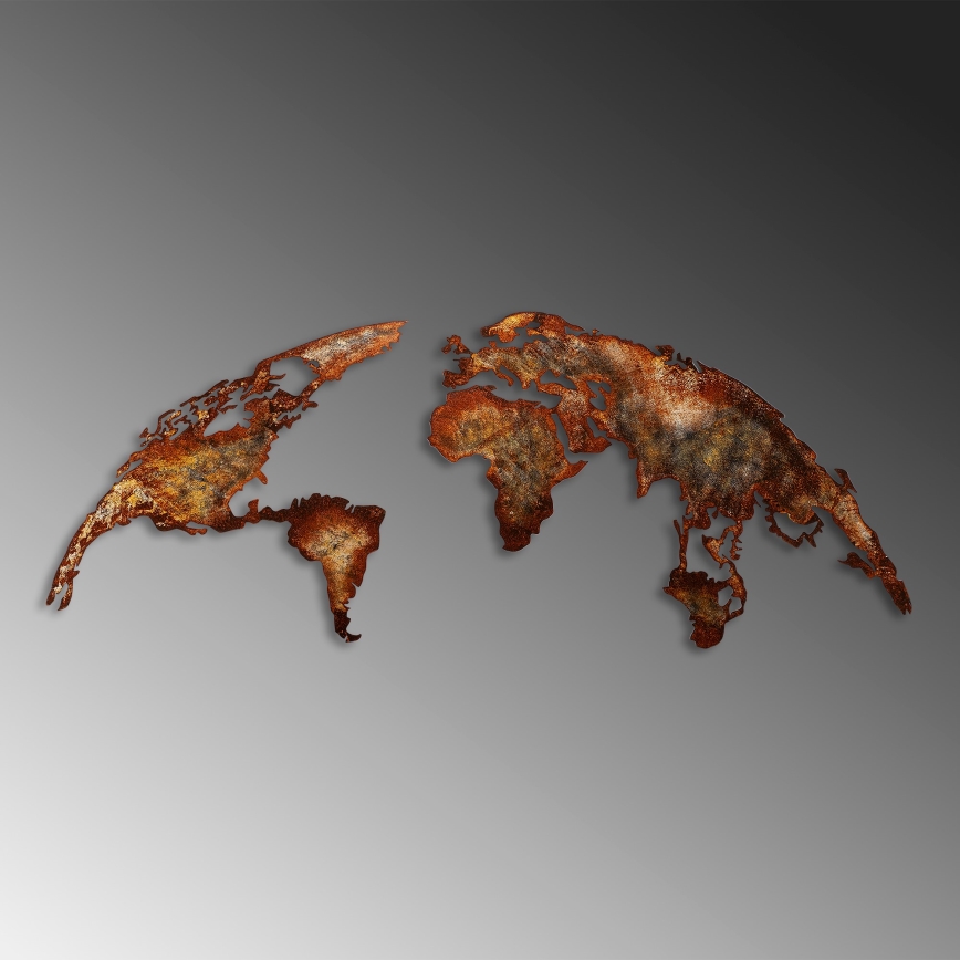 Seinakaunistus 2 tk 150x59 planeet metall