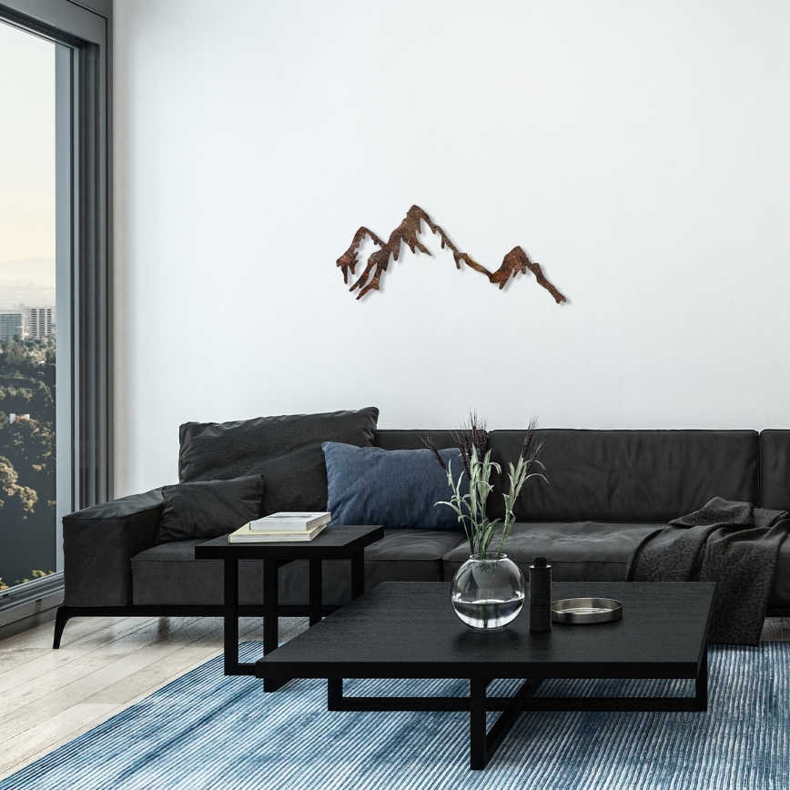 Seinakaunistus 45x70 cm mäed metall