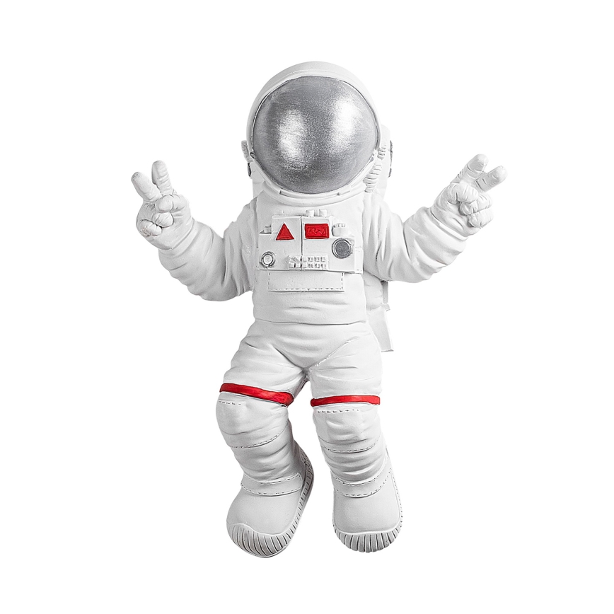 Seinakaunistus 47x35 cm astronaut hõbedane