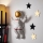 Seinakaunistus 47x35 cm astronaut kuldne