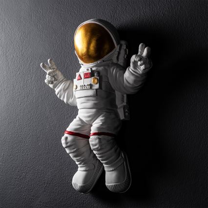 Seinakaunistus 47x35 cm astronaut kuldne