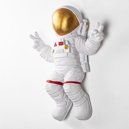 Seinakaunistus 47x35 cm astronaut kuldne