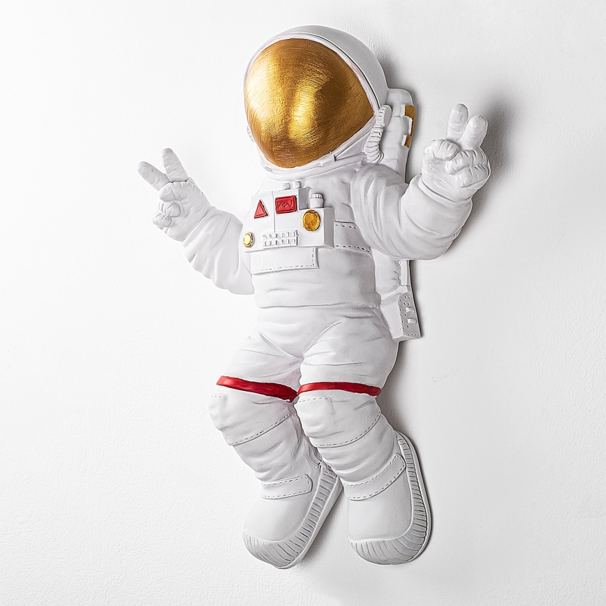 Seinakaunistus 47x35 cm astronaut kuldne