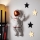 Seinakaunistus 47x35 cm astronaut vask