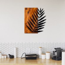 Seinakaunistus 58x50 cm leht puit/metall