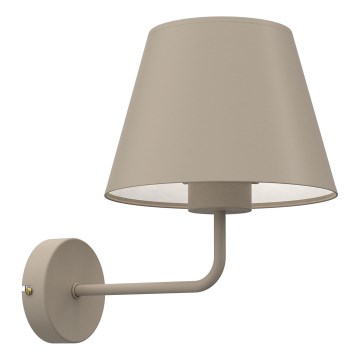 Seinalamp ARDEN 1xE27/15W/230V beež