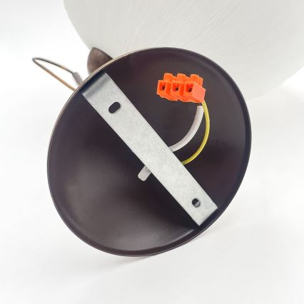 Seinalamp COBRA 1xE27/60W/230V pronks/patina