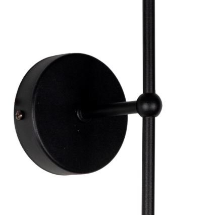 Seinalamp MADELA 1xE14/40W/230V valge/must