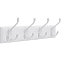 Seinale kinnitatav nagi KATE 40x11x7 cm valge