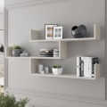Seinale paigaldatav riiul TRIO 119x55 cm kašmiir