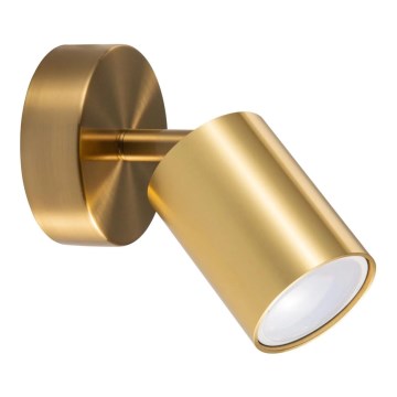 Seinale paigaldatav suunavalgusti GOLDIE 1xGU10/10W/230V, kuldne