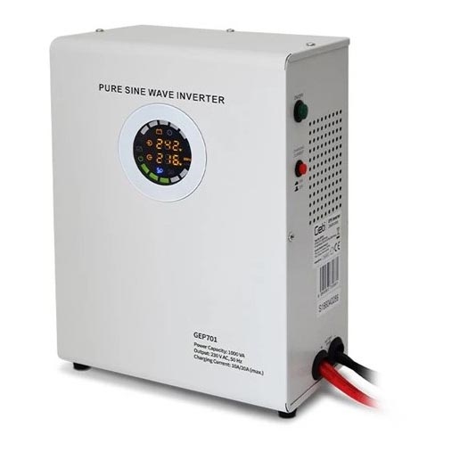 Seinale paigaldatav tagavara vooluallikas 700W/1000VA puhas siinuslaine