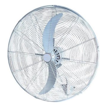 Seinale paigaldatav ventilaator 180 W/230 V, läbimõõt 66 cm, valge + kaugjuhtimispult