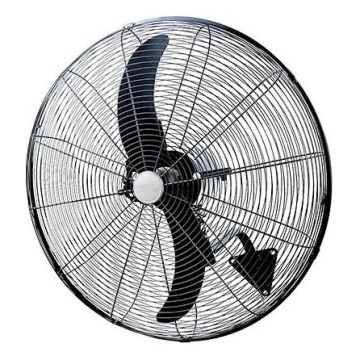Seinale paigaldatav ventilaator 200W/230V, Ø 76 cm, must + kaugjuhtimispult
