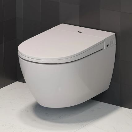 Seinale kinnitatav WC bideefunktsiooniga TISVILDELEJE 1600W/230V + SoftClose WC-kaan + SIGMA loputusnupp + peidetav paigaldusmoodul + isolatsioonialus + kaugjuhtimispult