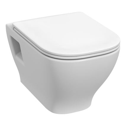 Seinale paigaldatav WC DEEP + WC-istme kaas SoftClose DEEP + loputusnupp DUAL + peidetav paigaldusraam + isolatsioonipadi