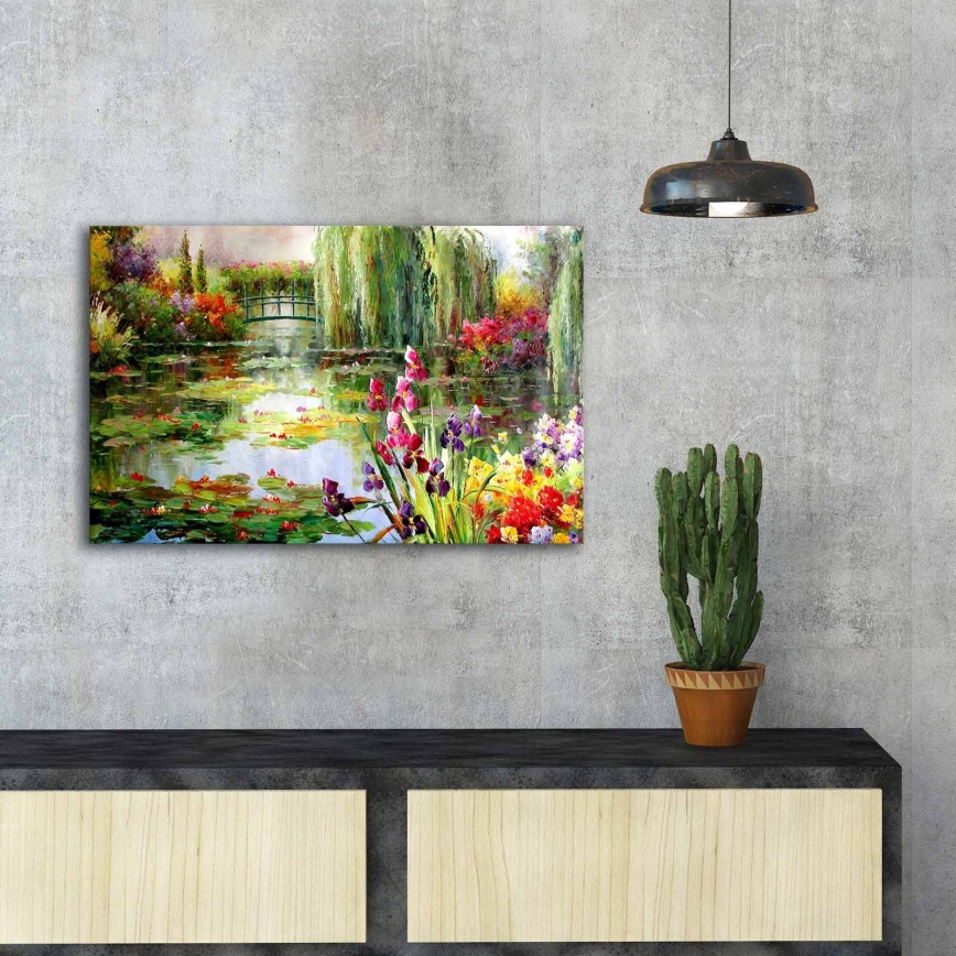 Seinamaal lõuendil 45x70 cm loodus