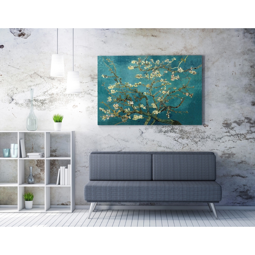 Seinamaal lõuendil 70x100 cm puu