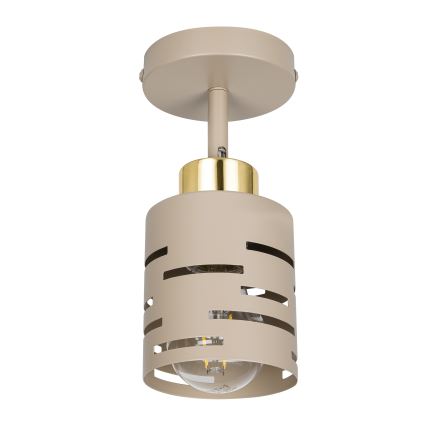 Seinane suunavalgusti ELEN 1xE27/35W/230V beež/kuldne