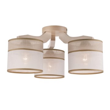 Seinapealne lühter ANDREA 3xE27/60W/230V pöök