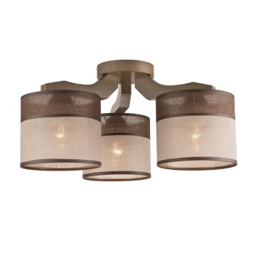 Seinapealne lühter ANDREA 3xE27/60W/230V pöök