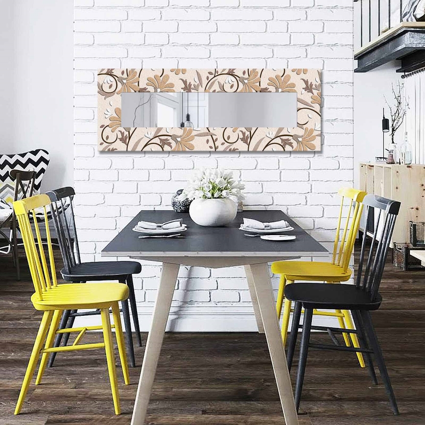 Seinapeegel 120x40 cm lilled