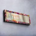 Seinapeegel 120x40 cm mänd/lilled