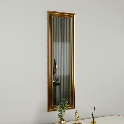 Seinapeegel BOSS 90x30 cm kuldne