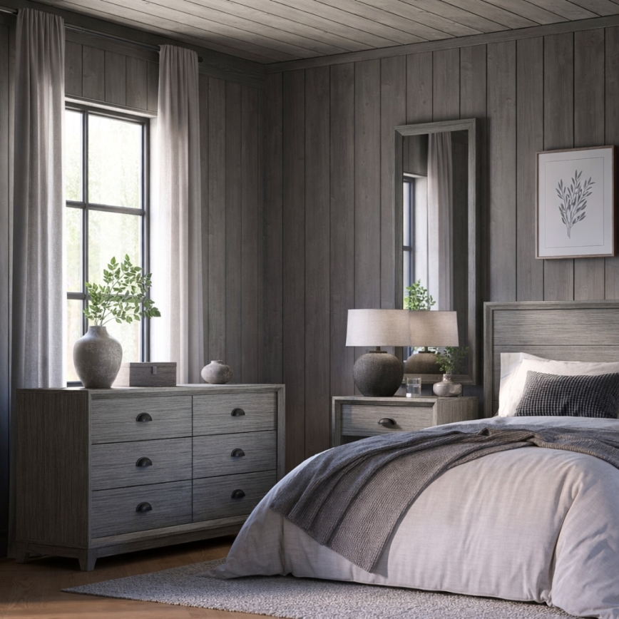 Seinapeegel FIONA 96x36 cm, hall