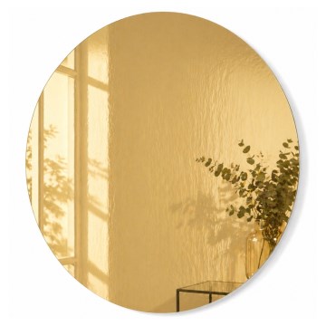 Seinapeegel HOUSEVITAMIN, läbimõõt 80 cm, kuldne