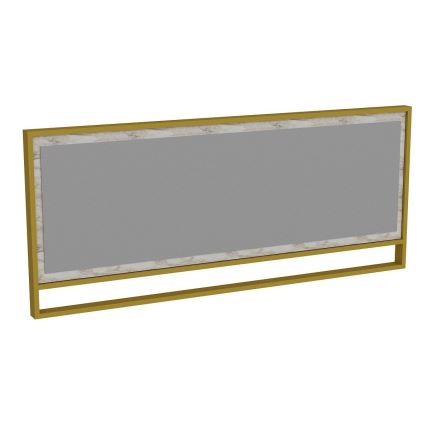 Seinapeegel POLKA 37,8x90 cm kuldne