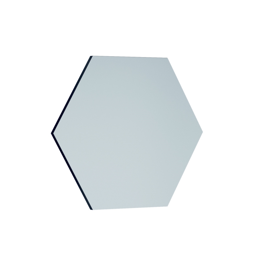 Seinapeegel ZEO 60x70 cm must