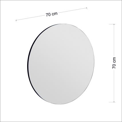 Seinapeegel ZEOS d. 70 cm must