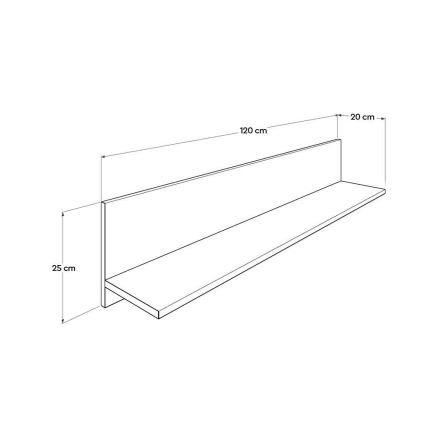 Seinariiul 25x120 cm lilla