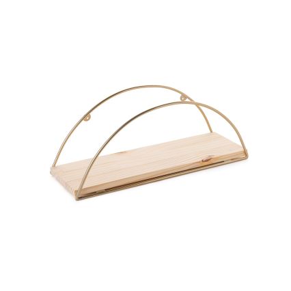 Seinariiul 45x18 cm tamm/kuldne