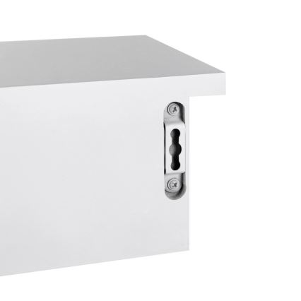 Seinariiul lahtritega SHELFY valge