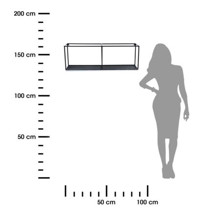 Seinariiul LOFT 30x90 cm