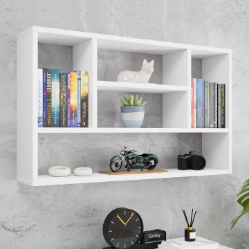 Seinariiul PAPIKO 100x60x20 cm valge