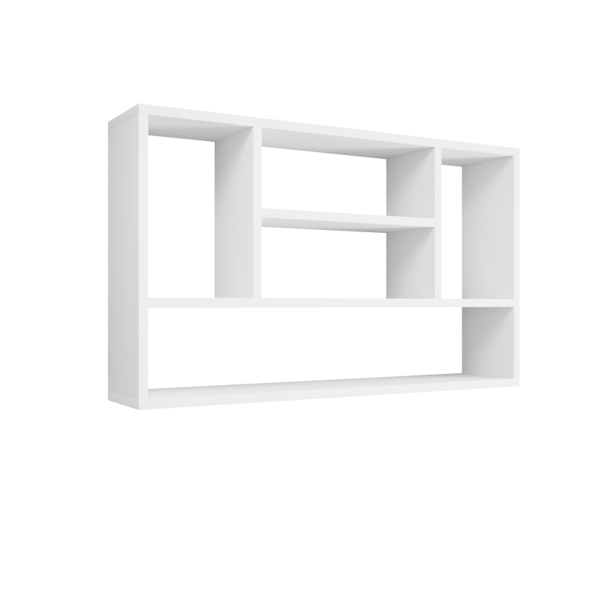 Seinariiul PAPIKO 100x60x20 cm valge