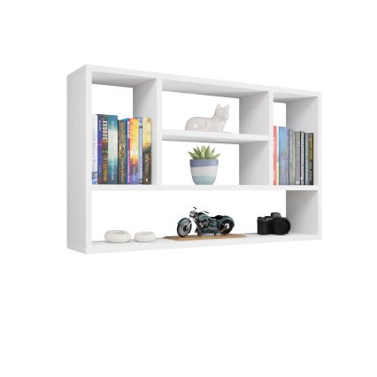 Seinariiul PAPIKO 100x60x20 cm valge