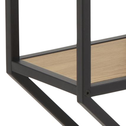 Seinariiul SARON 77x77 cm tamm/must