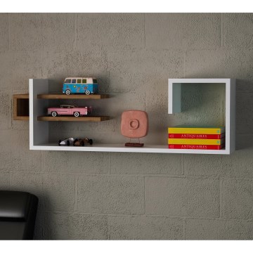 Seinariiul STOR 30x90 cm valge/pruun