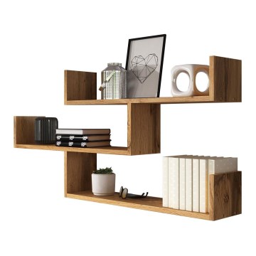 Seinariiul TRIO 119x55x18 cm tamm Wotan