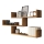Seinariiul TRIO 119x55x18 cm tamm Wotan