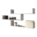Seinariiul TRIO 119x55x18 cm valge