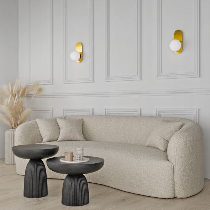 Seinavalgusti 1xE27/40W/230V kuldne/valge