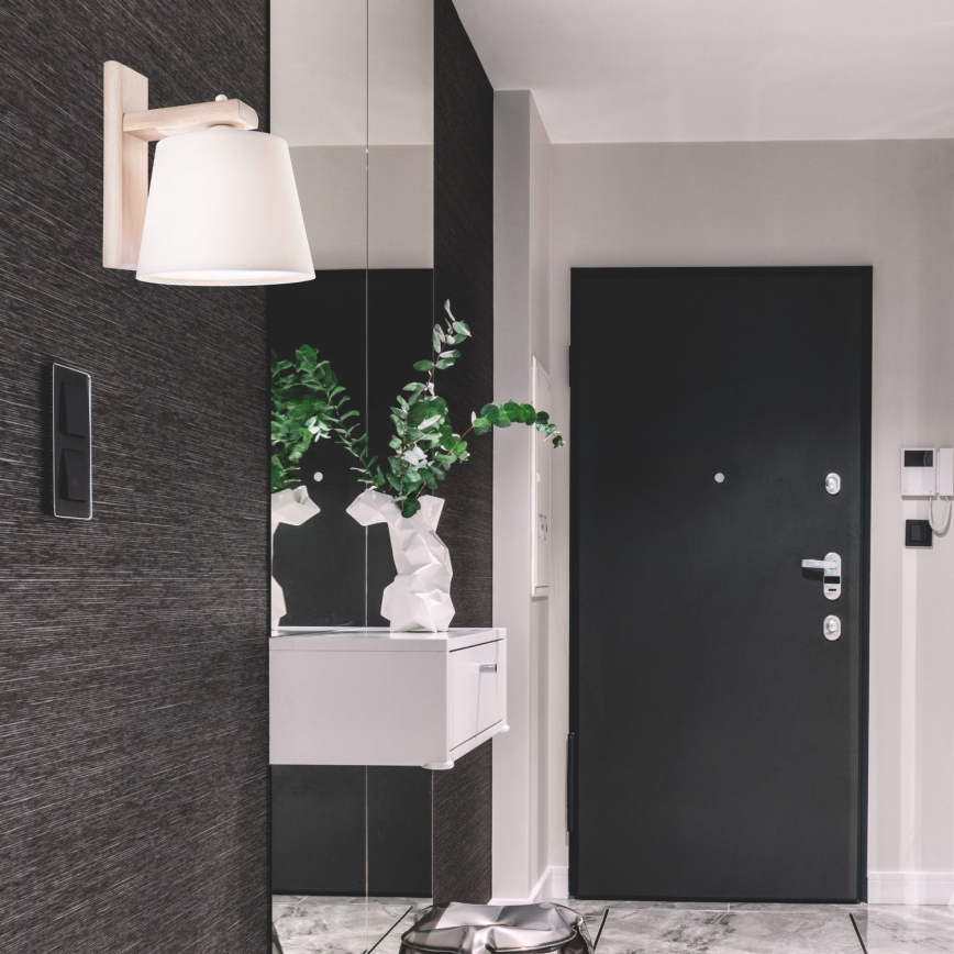 Seinavalgusti AIDA 1xE27/60W/230V, tamm