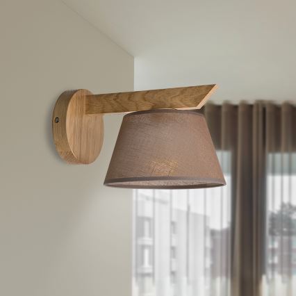 Seinavalgusti ANTONIO 1xE14/40W/230V tamm
