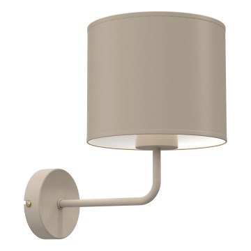 Seinavalgusti ARDEN 1xE27/15W/230V beež